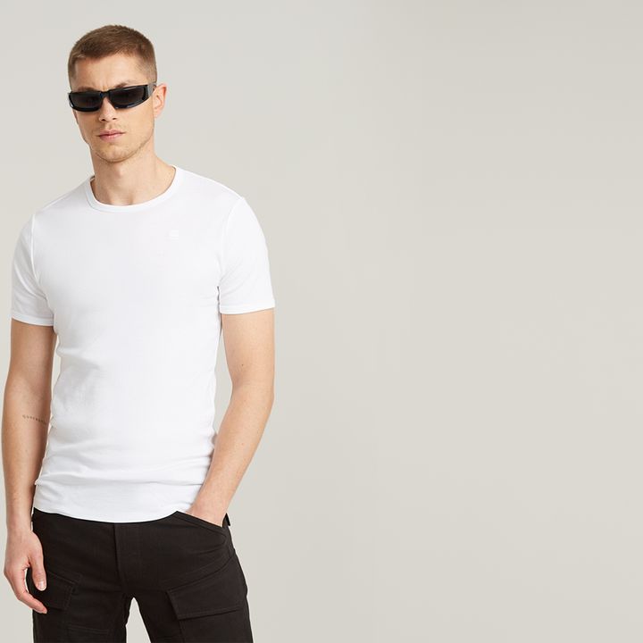 2 white t shirts sales