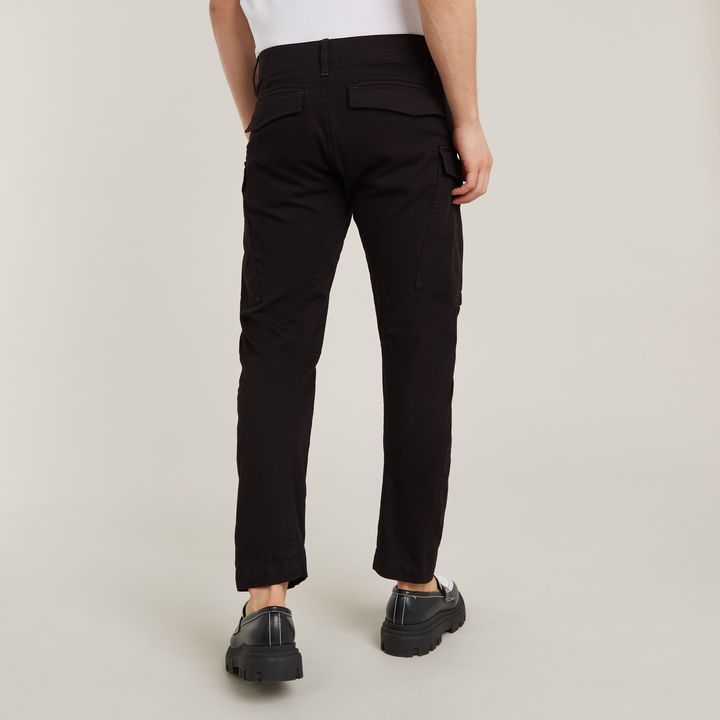 Zip Cargohose 3D Tapered | Schwarz | G-STAR® DE