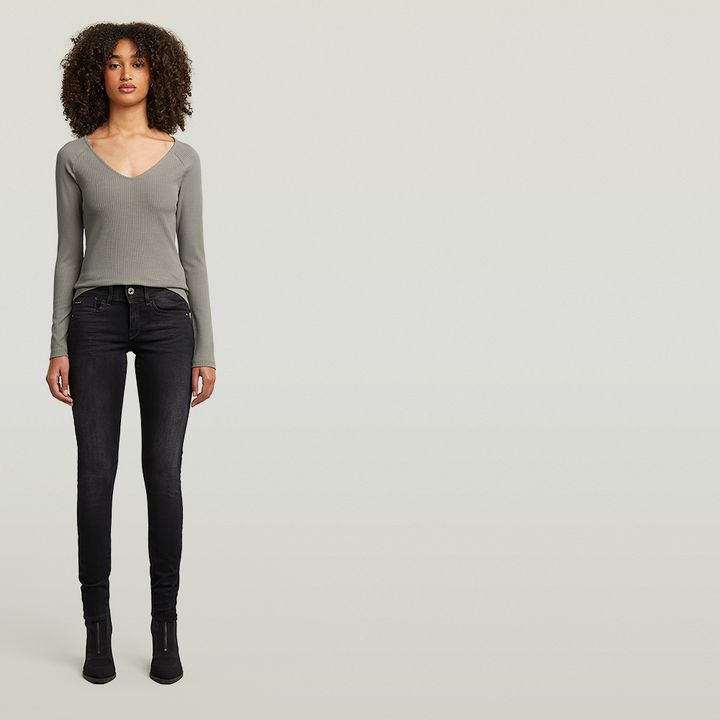LYNN MID SKINNY JEANS/ローライズスキニージーンズ（デニムパンツ）｜G-STAR RAW（ジースターロゥ）のファッション通販 -  ZOZOTOWN