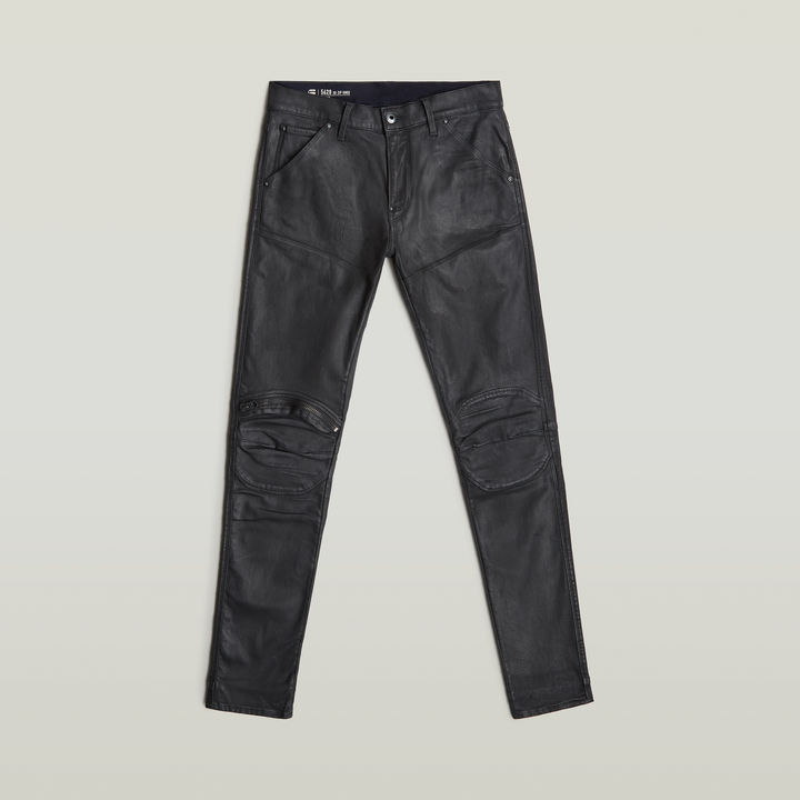 5620 3D Zip Knee Skinny Jeans