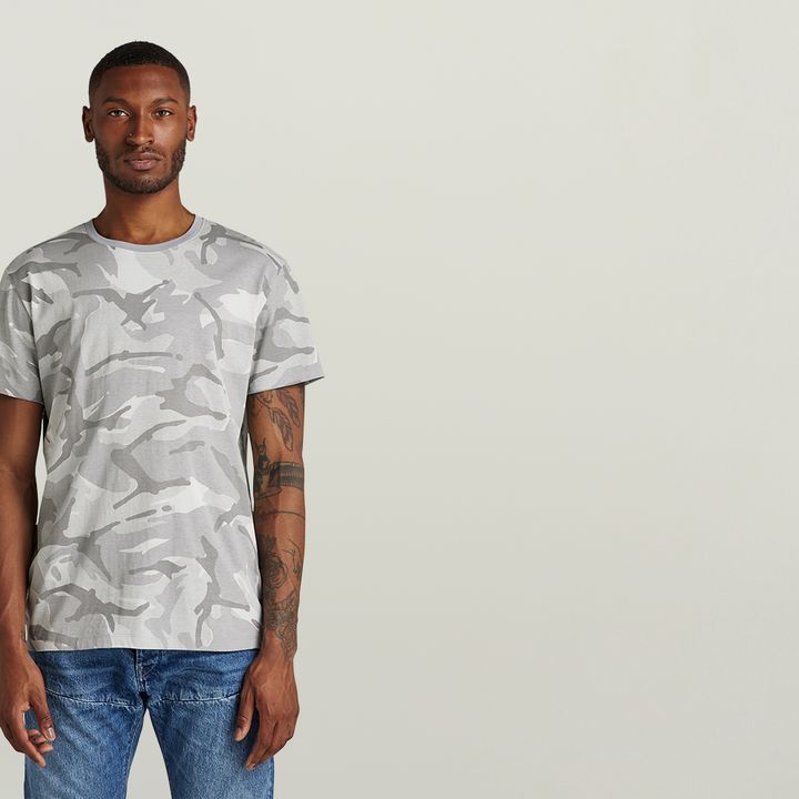 Camo T Shirt Multi color G STAR CZ