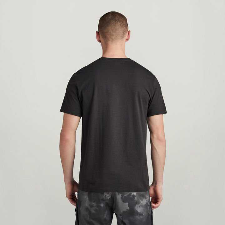 RAW. Felt T-Shirt | Black | G-STAR® US