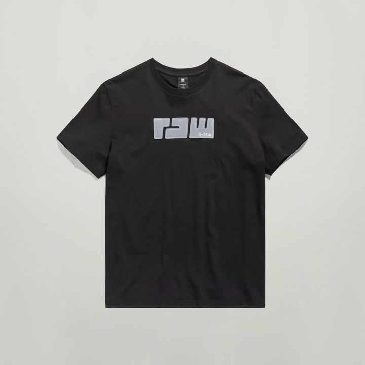 RAW. Felt T-Shirt | Black | G-STAR® US