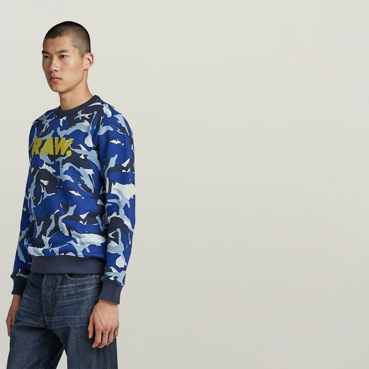 G star raw camo sweatshirt discount