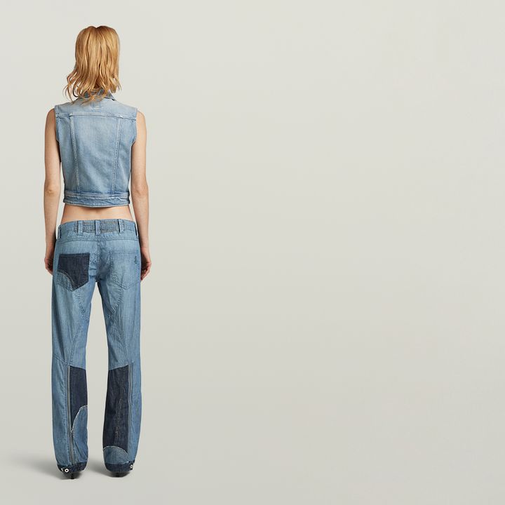 Y2K Denim Mix Pant