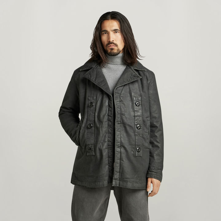 Denim Peacoat | Grey | G-STAR® US