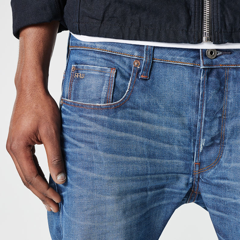 G-Star RAW® 3301 Slim Jeans Mittelblau