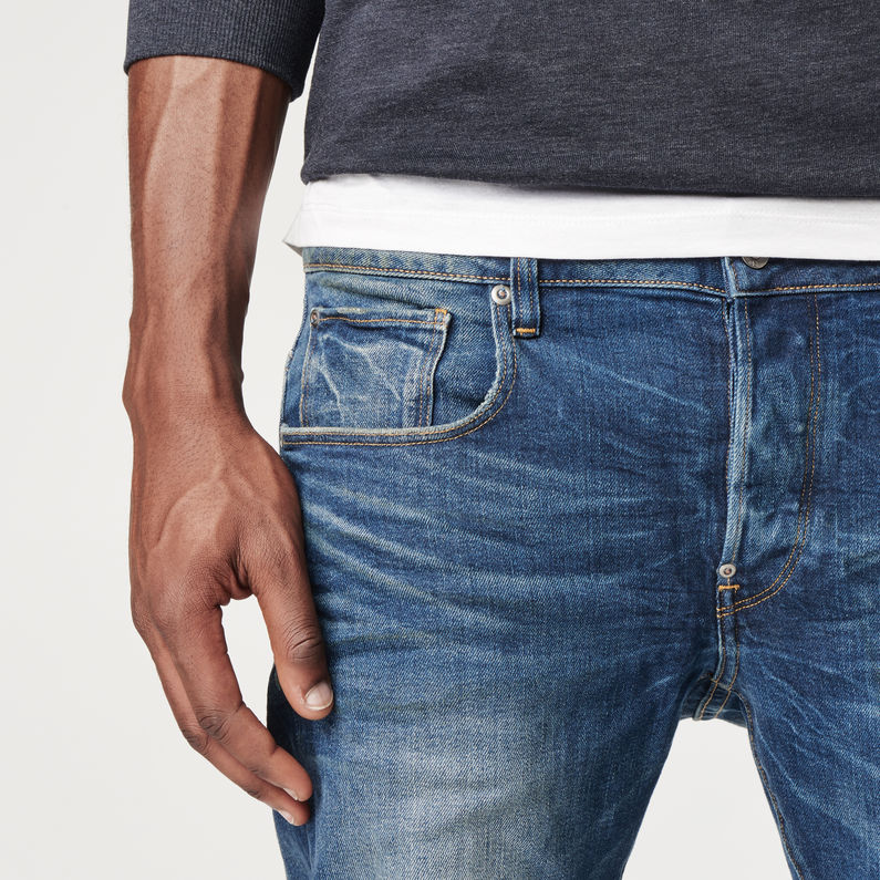 Attacc Straight Jeans | ダークブルー | G-STAR® JP
