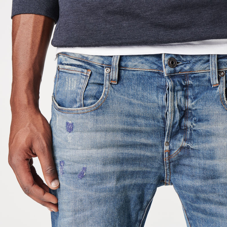 Revend Straight Jeans Dark Aged Restored 7 Men GStar RAW®