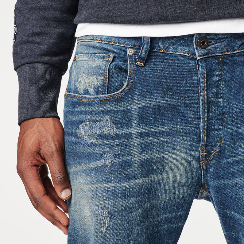 G-Star RAW® Revend Straight Jeans Azul intermedio