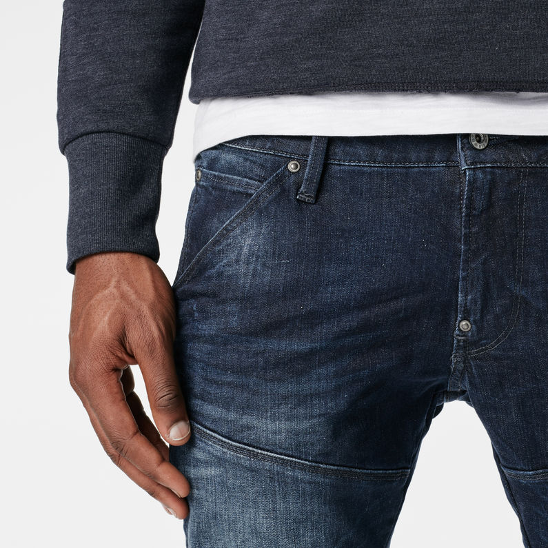 G-STAR® 5620 G-Star Elwood 3D Super Slim Jeans Dark blue