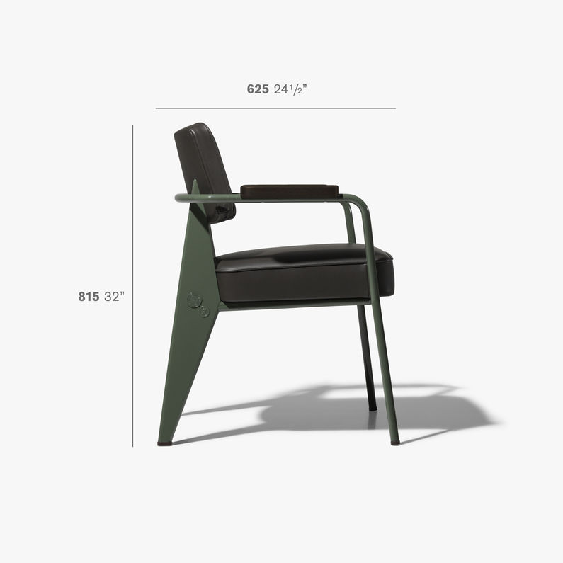 G-Star RAW® Prouv_ RAW Office Edition Fauteuil Direction - Cuir 1951 (glides for hard floors)