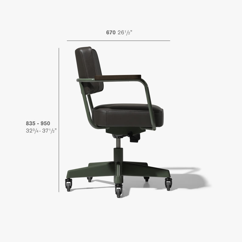 G-STAR® Prouv_ RAW Office Edition Fauteuil Direction Pivotant - Cuir 1951