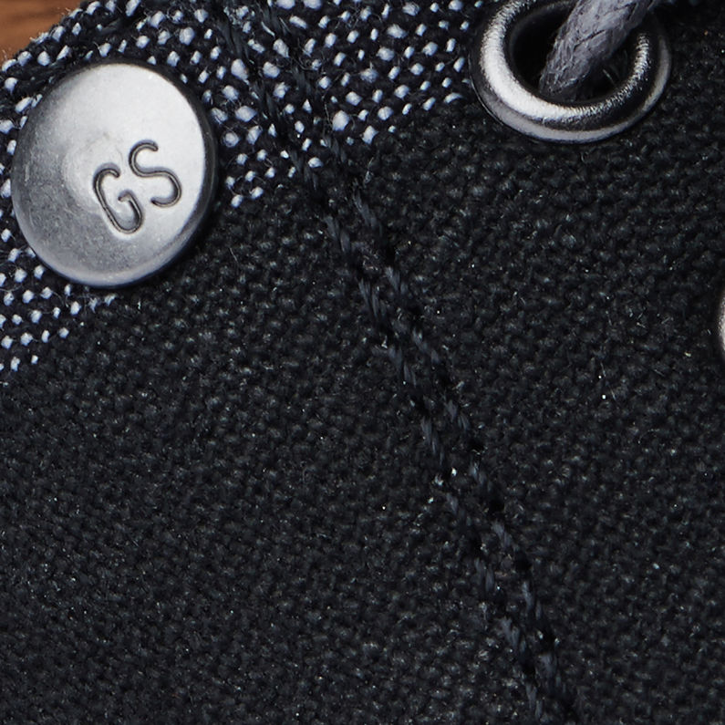 G-STAR® Eton Derby Cap Drill Black fabric shot