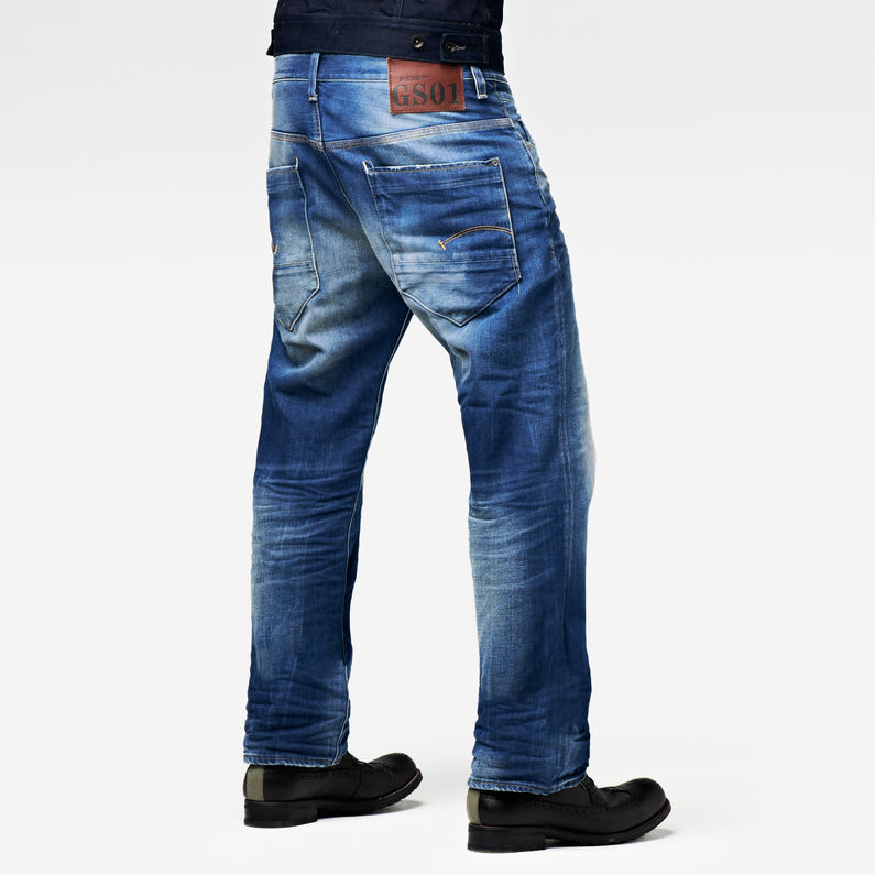 G-Star RAW® New Radar Low Waist Loose Jeans Midden blauw