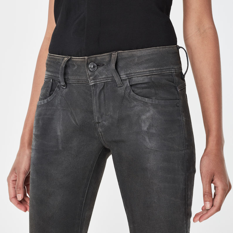 G-STAR® Lynn Mid Waist Skinny Jeans Donkerblauw