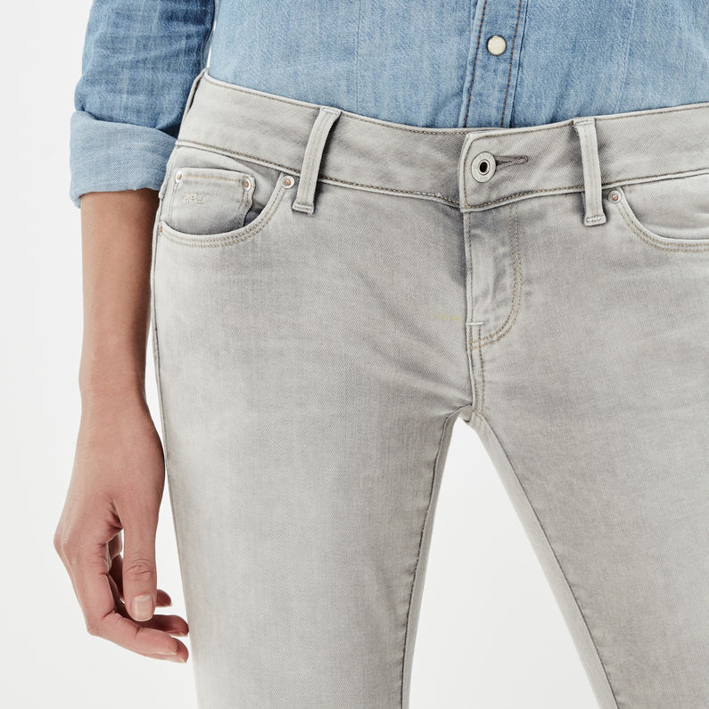 G-STAR® 3301 Low Super Skinny Jeans Mittelblau