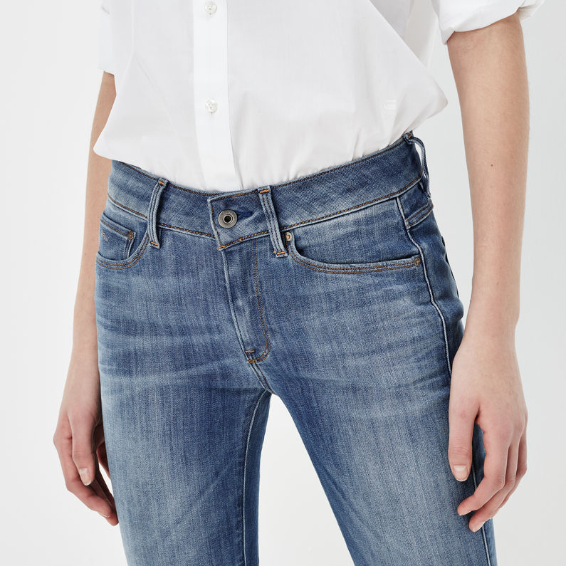 G-STAR® 3301 Contour Straight Jeans Mittelblau