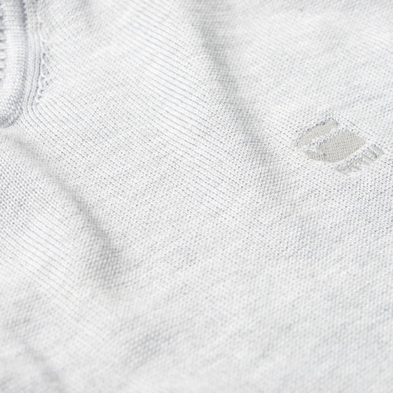 G-Star RAW® Bandalo Knit Grey detail shot