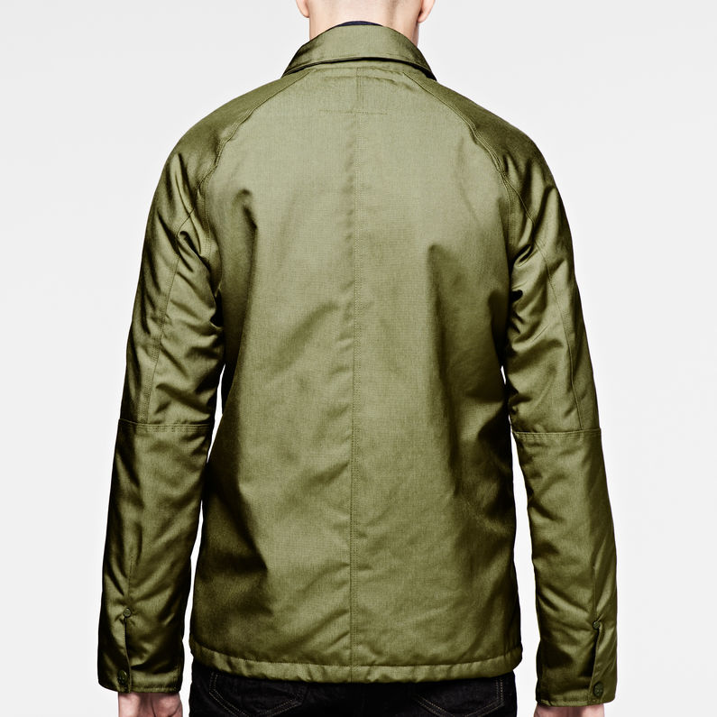 G-STAR® Mark Newson Cordura Jacket Green detail shot