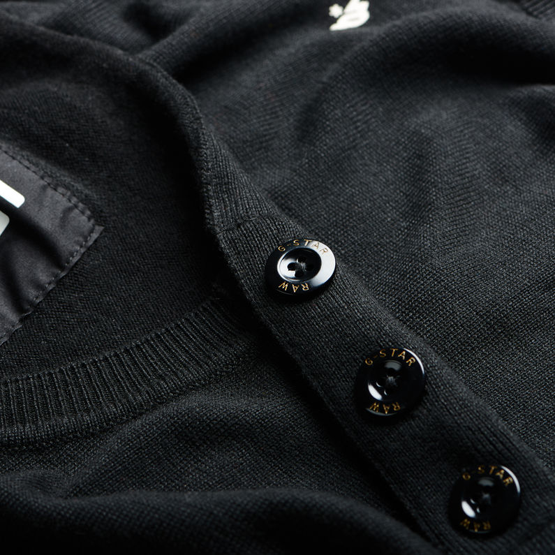 G-Star RAW® Denlom Knit Black detail shot