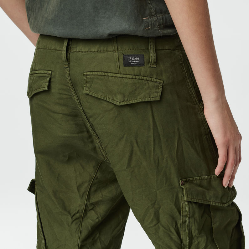 Rovic Loose Tapered Jeans | Caval Green 