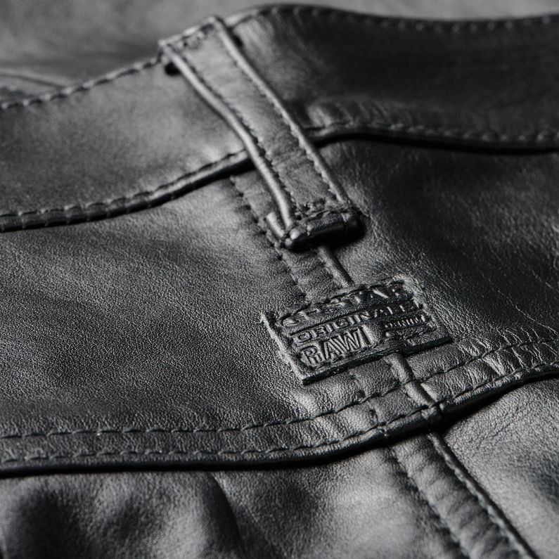 g star raw leather pants