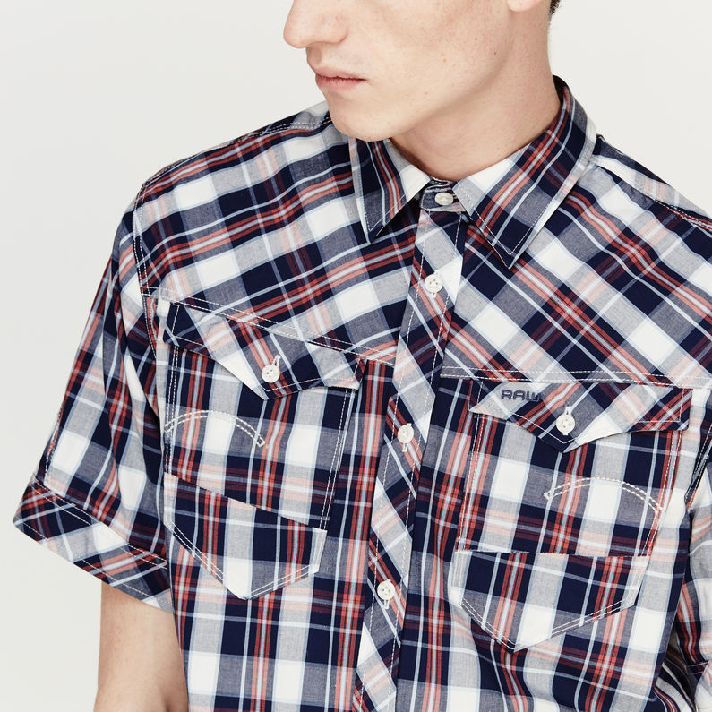 G-STAR® Arc 3D Short Sleeve Shirt Medium blue