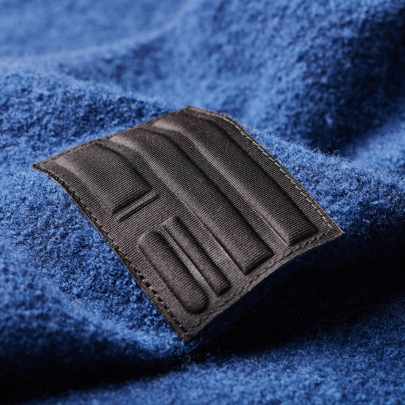 G-Star RAW® Brotho Aero Knit Dark blue detail shot