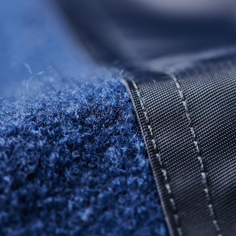 G-Star RAW® Brotho Aero Knit Bleu foncé fabric shot