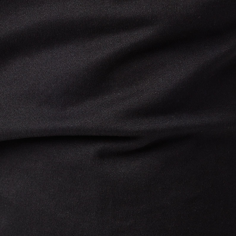 G-STAR® Bronson Low Boyfriend Chino Noir fabric shot