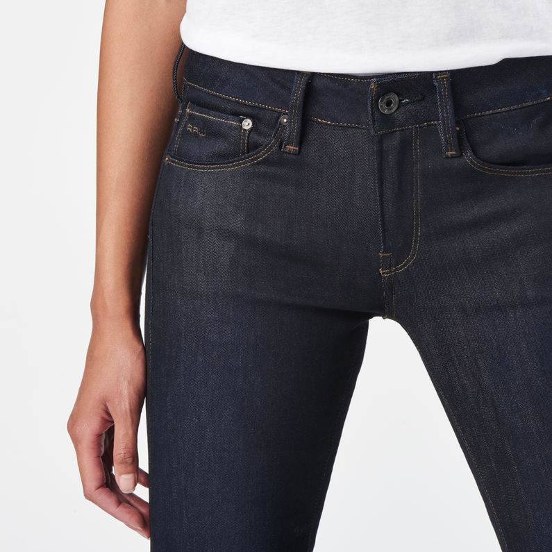 G-STAR® Attacc Mid Waist Straight Jeans Dark blue