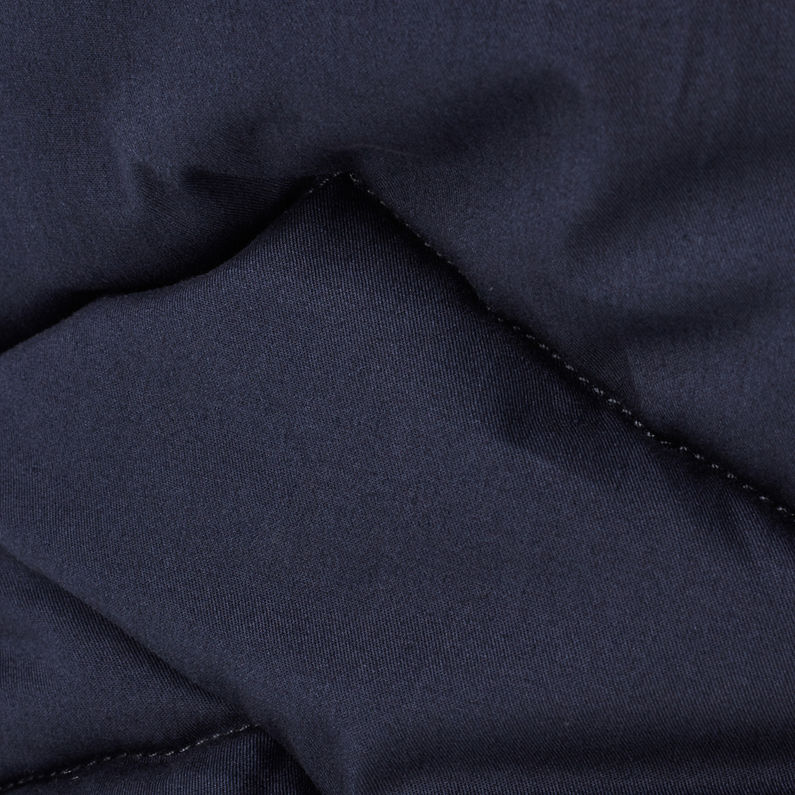 G-Star RAW® Alaska Coat Bleu foncé fabric shot