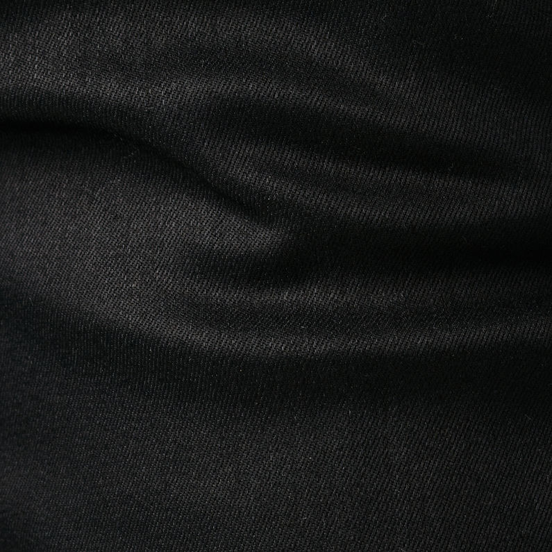 G-Star RAW® Bronson High Flare Chino Negro fabric shot