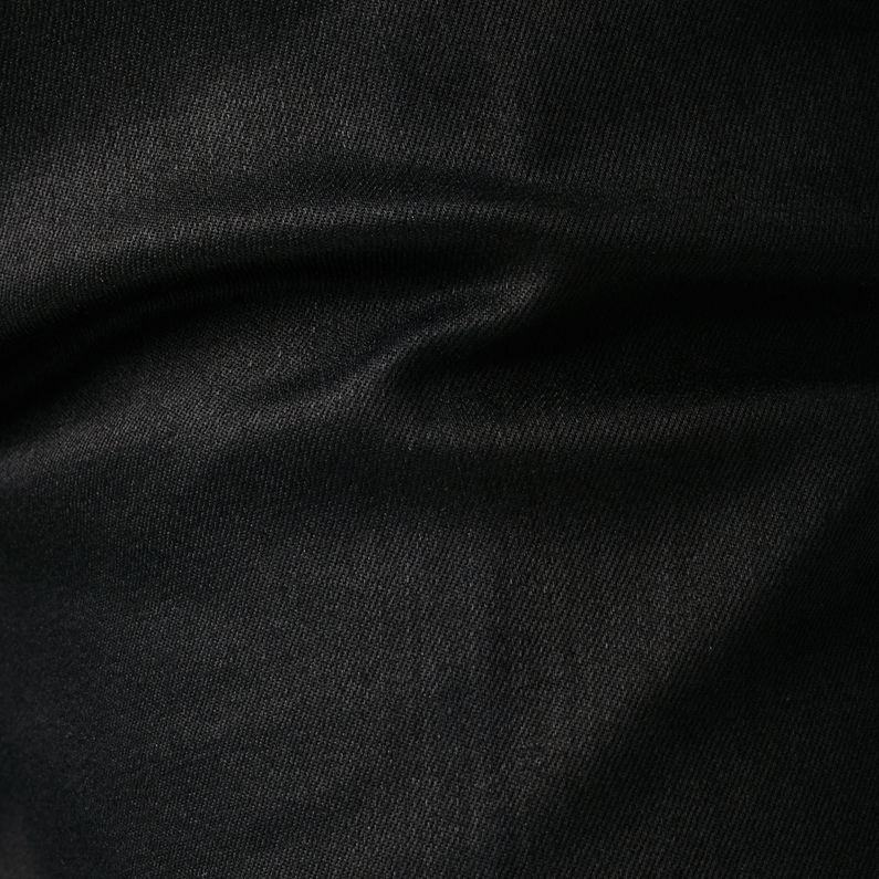G-STAR® Bronson Low Boyfriend Flare Chino Schwarz fabric shot