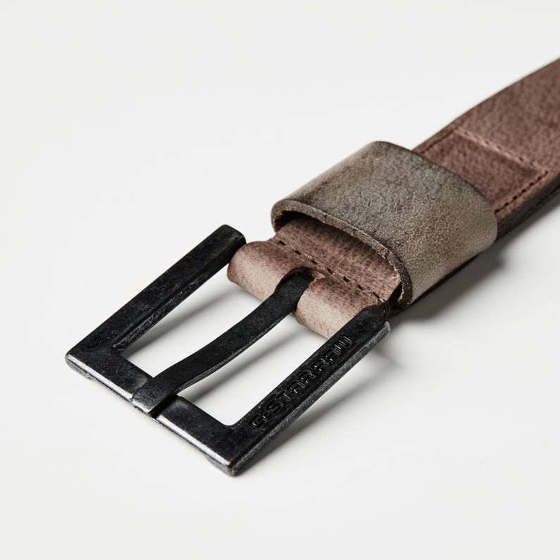 G-Star RAW® Duko Belt Marrón detail shot buckle