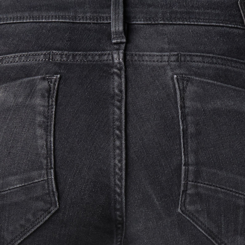 G-Star RAW® Midge Sculpted Lift Mid Waist Skinny Jeans Zwart