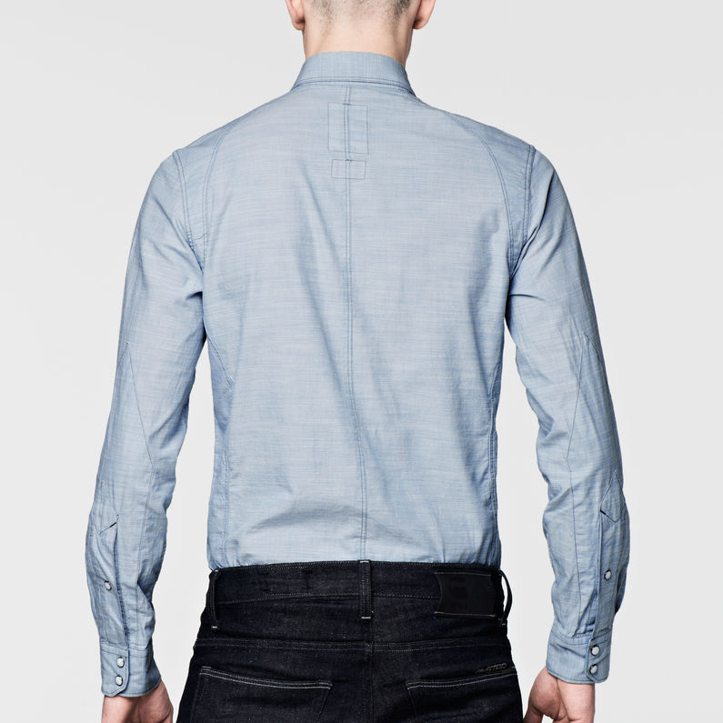 G-STAR® rco ari sht ls/antique chmbr/dk azur Medium blue