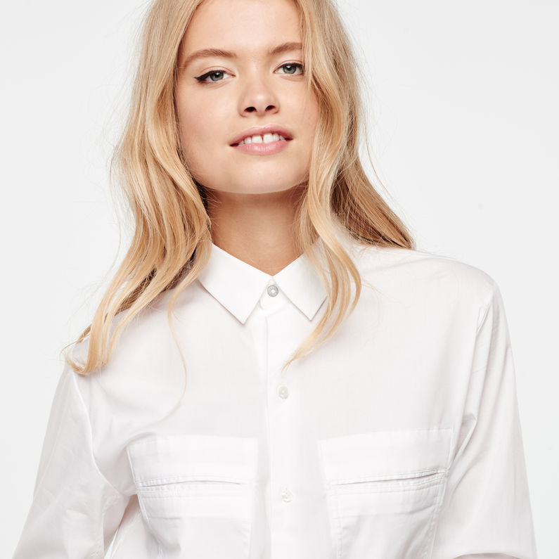 G-Star RAW® Core Boyfriend Shirt Weiß