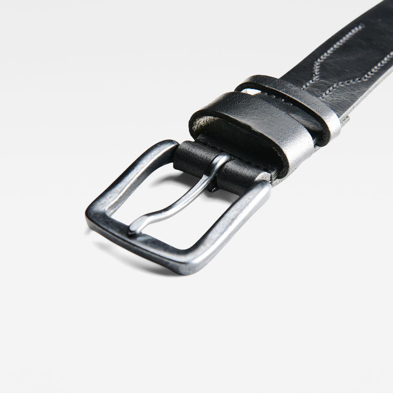 G-Star RAW® Zallik Belt Negro detail shot buckle