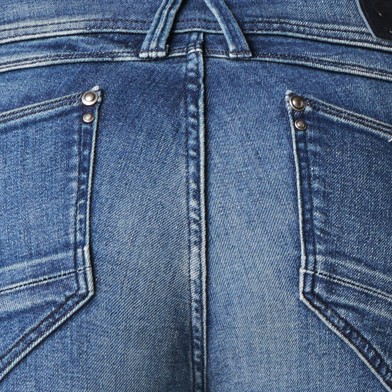 G-Star RAW® Lynn Mid Waist Straight Jeans Medium blue