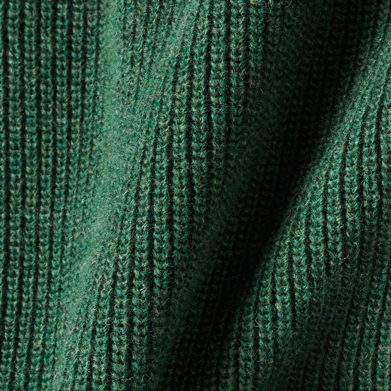 G-Star RAW® Yarcia Knit Green fabric shot