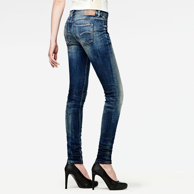 G-STAR® 3301 Contour Skinny Jeans Bleu foncé