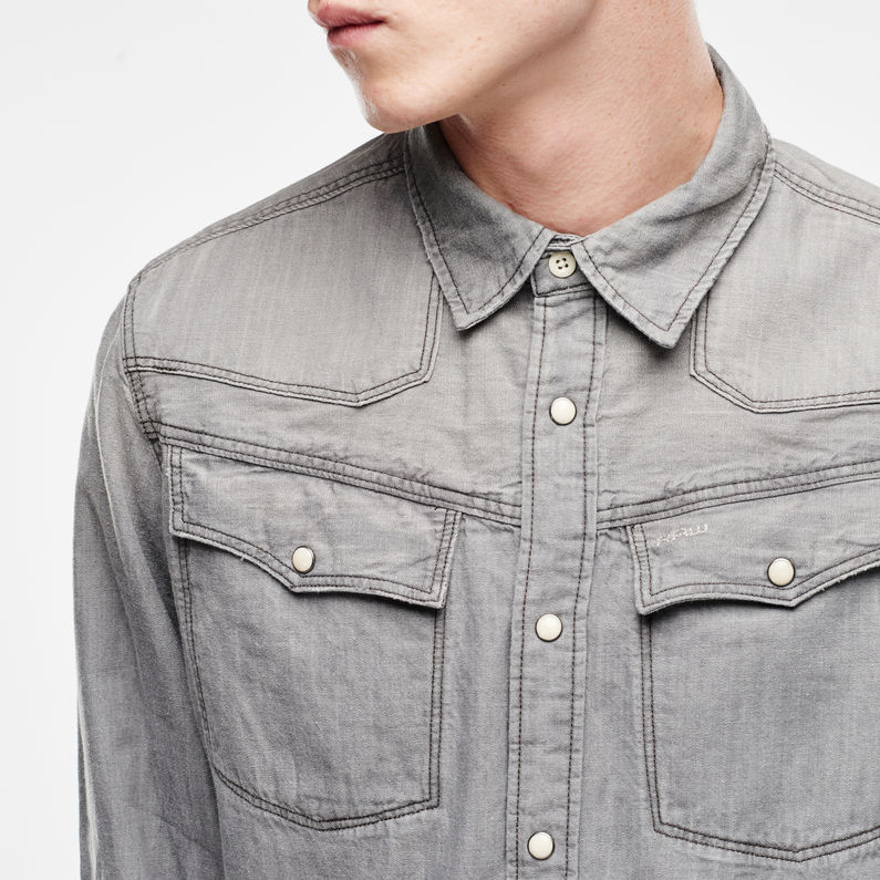 G-STAR® 3301 Denim Shirt Grey