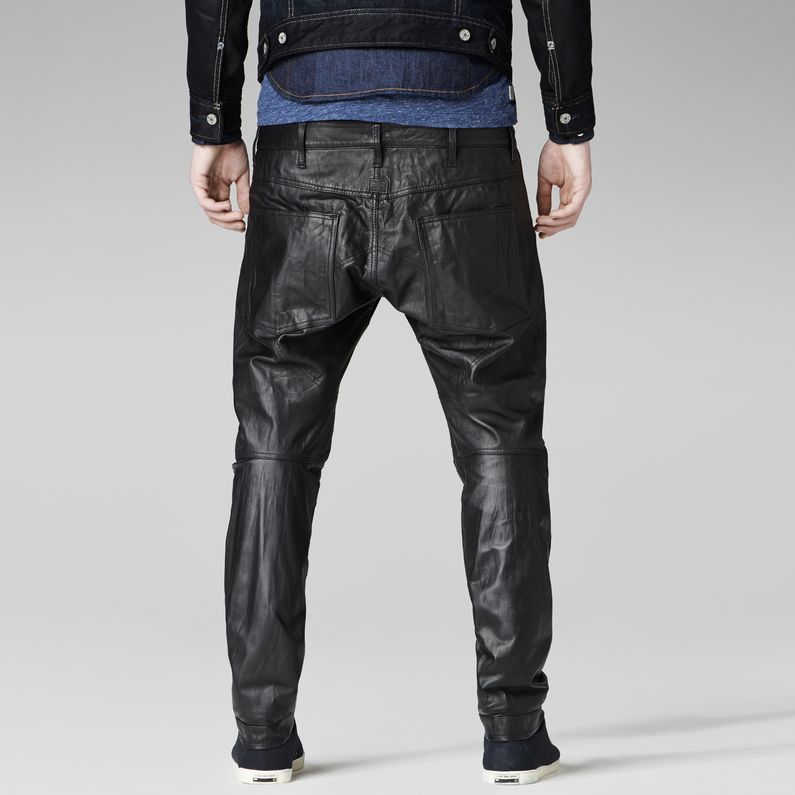 G-STAR® le 5620 3d lw t/lt crsh tumbl lea/blk ブラック