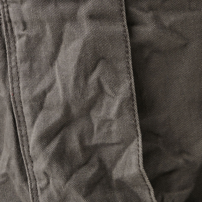 G-STAR® Rovic Zip 3D Tapered Pants Grijs fabric shot