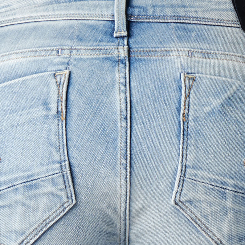 G-Star RAW® Midge Sculpted Lift Mid-Rise Skinny Jeans Bleu clair