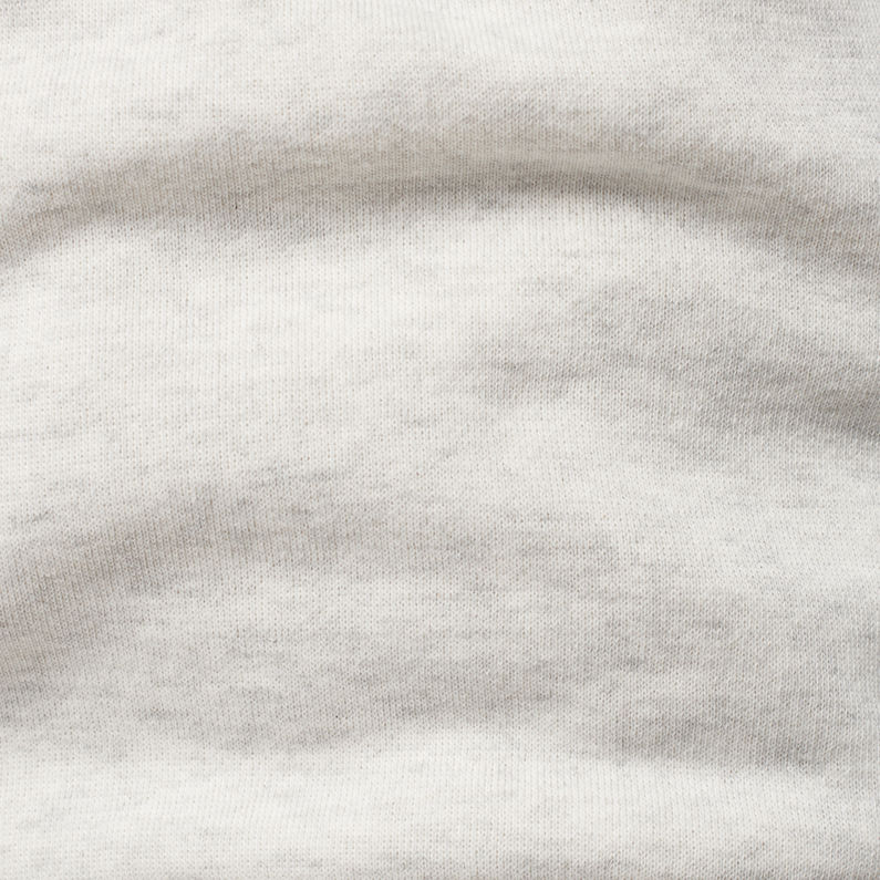 G-Star RAW® Hika Slim Hooded Sweat Blanc fabric shot