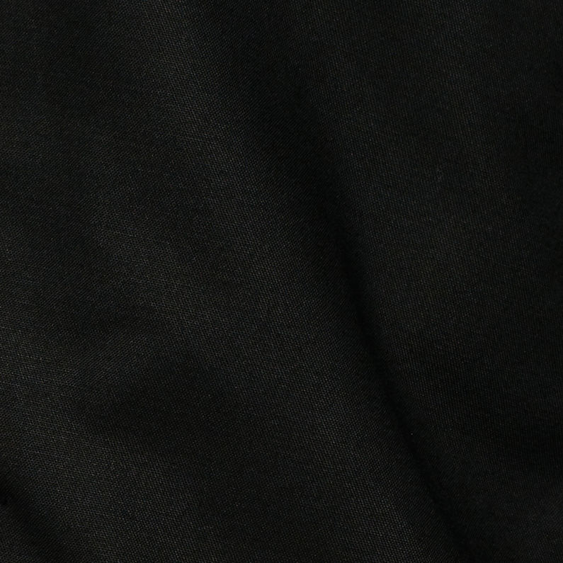 G-Star RAW® Minor Cropped Trench Noir fabric shot