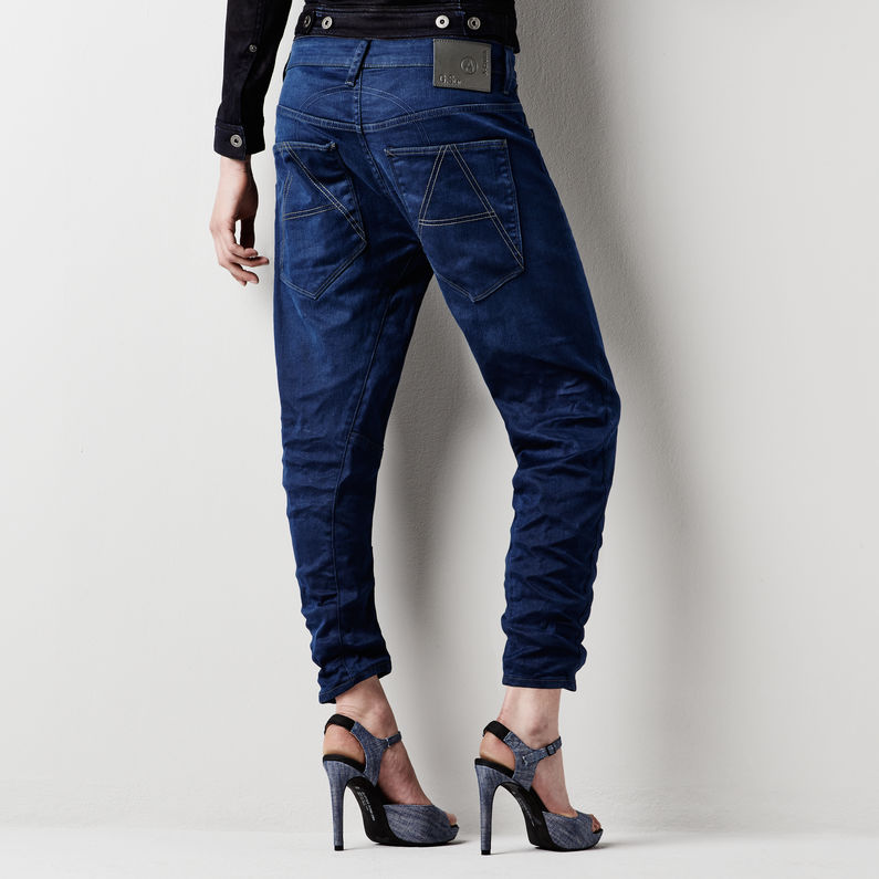 G-Star RAW® A-Crotch 3D Loose Tapered Jeans Bleu foncé